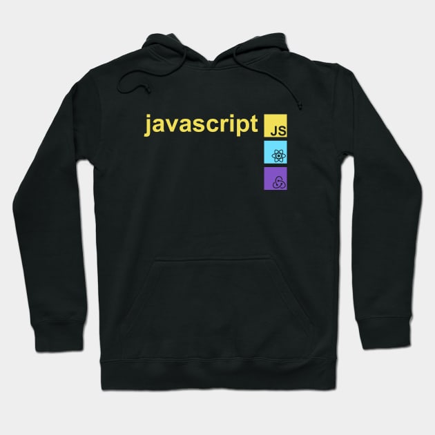 Javascript Modern Design Hoodie by DeveloperNerd